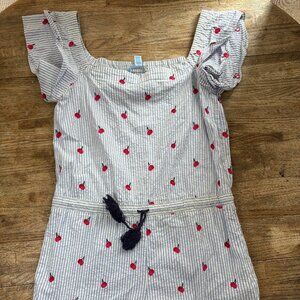 Draper James cherry 🍒 romper